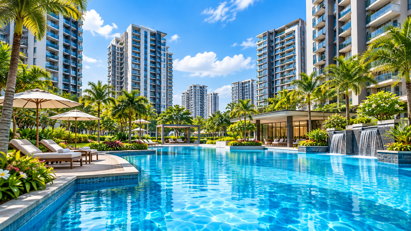 Residential pool development